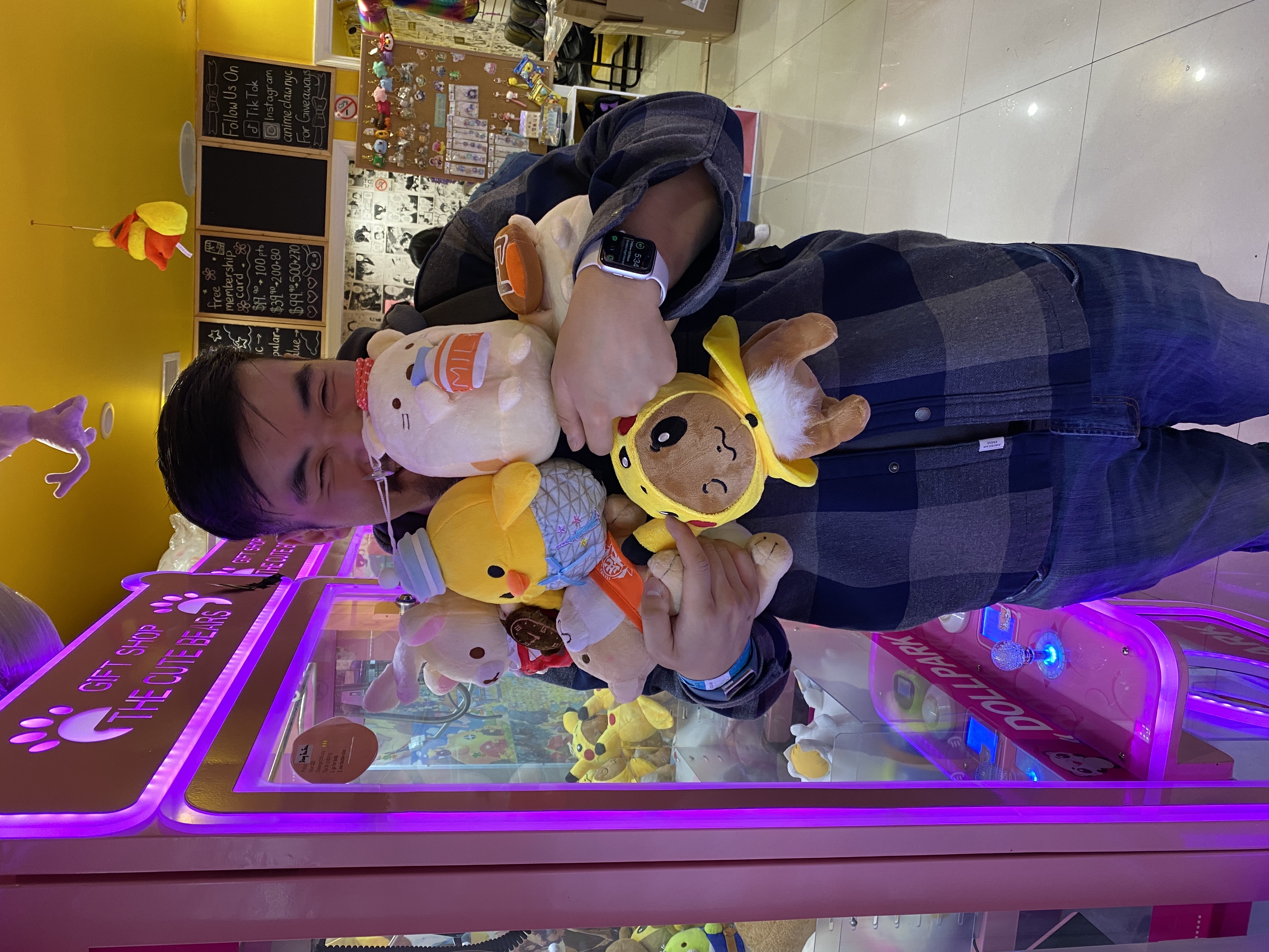 Picture of Generous with Claw Machine Winnings